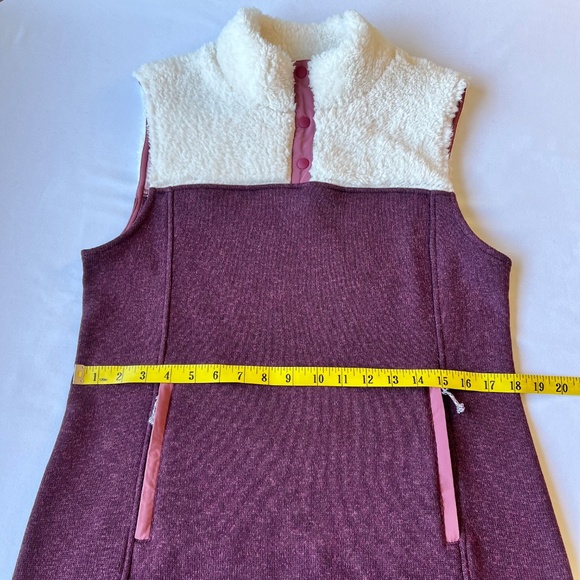Title nine Callitrix Fleece Vest Dress - Picture 8 of 11